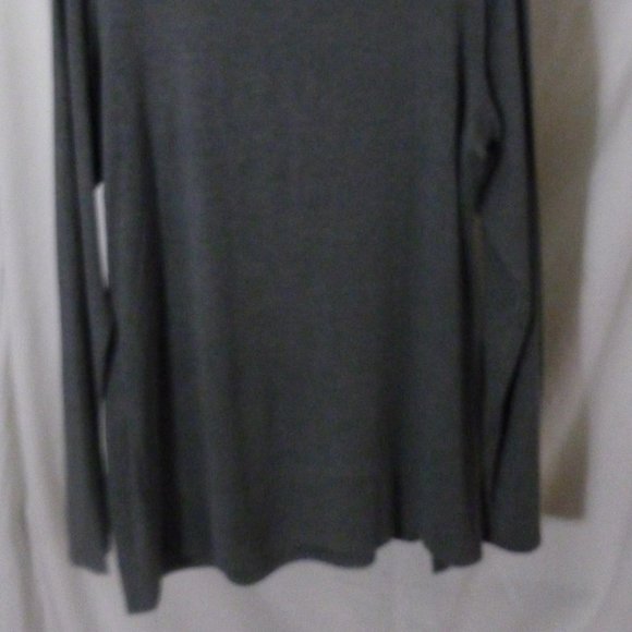 Halogen 1X Layering Turtleneck Stretch Fabric Gray EUC Plus Size Turtleneck - Picture 4 of 6